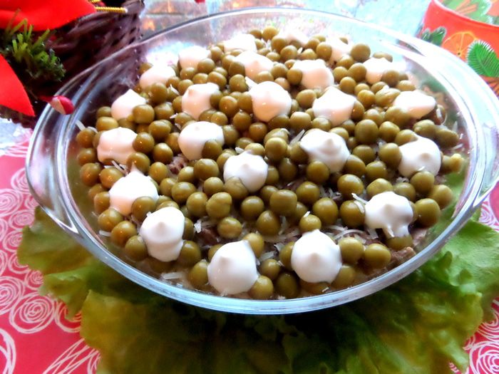 Cалат с печенью &amp;quot;Владивосточный&amp;quot;