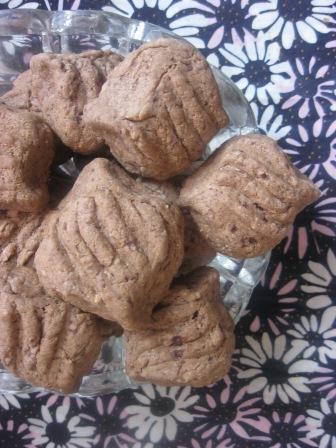 Печенье &amp;quot;Шоколадные ромбики с корицей&amp;quot;