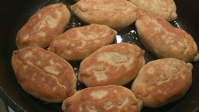 Пирожки на ржаной муке