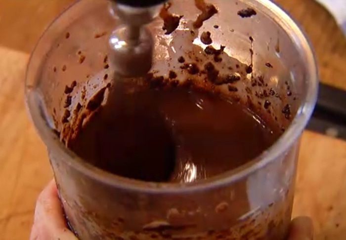 Хрустящее шоколадное мороженое 