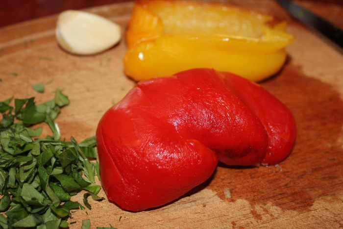 Баклажанный закусочный торт