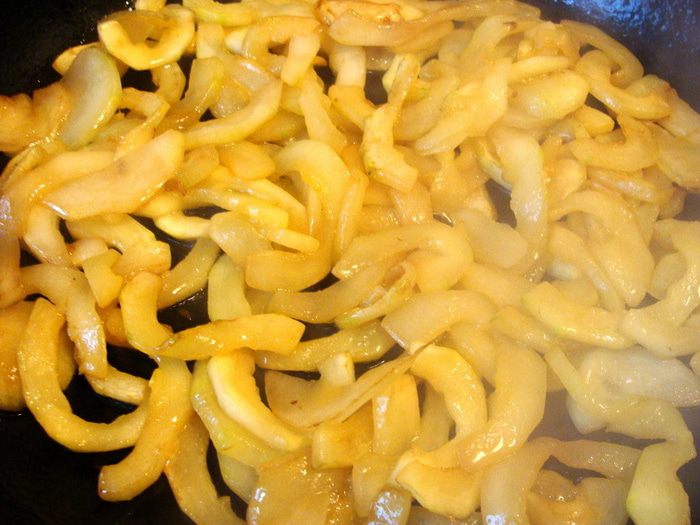 Домашняя зеленая лазанья 