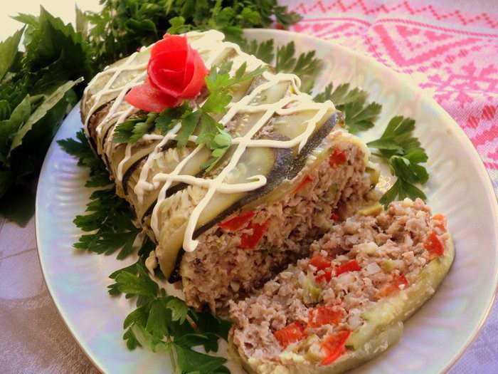 Террин с овощами