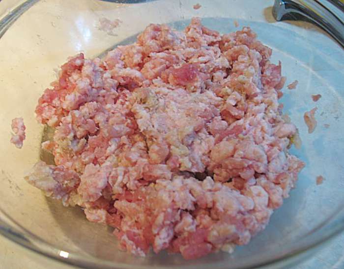 Яблочки, фаршированные мясом 