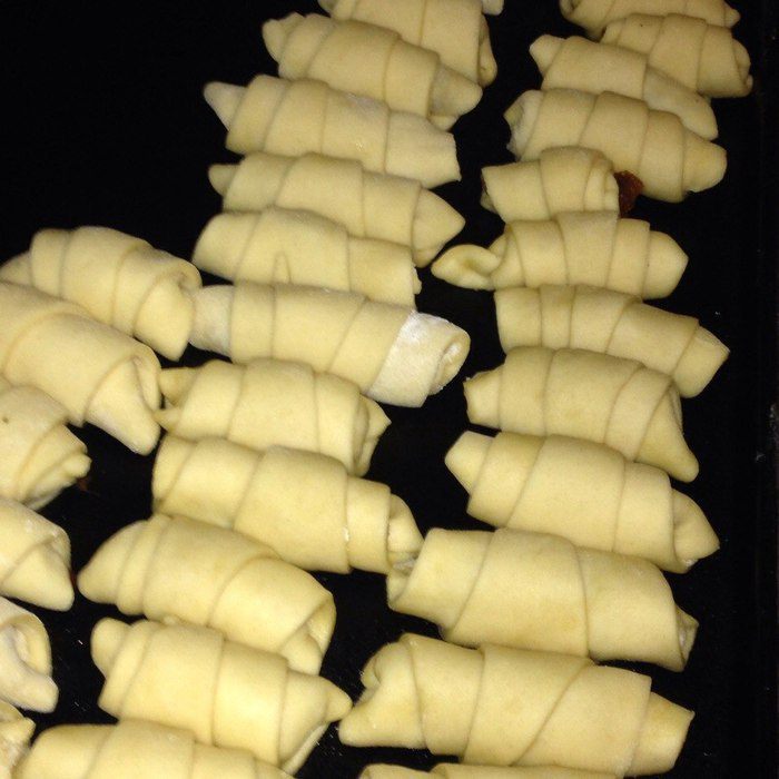 Рогалики по маминому рецепту