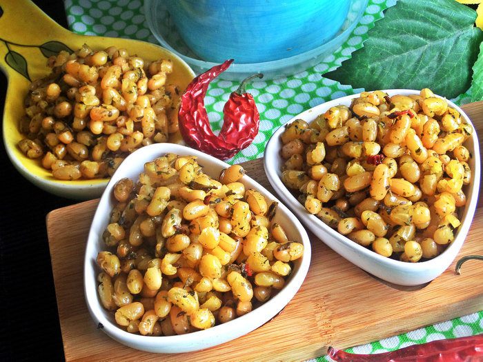 Фасоль пикантная из духовки