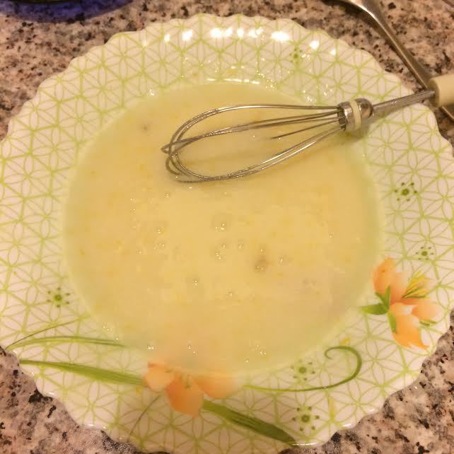 Кекс с малиной