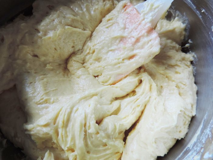 Кофейный пирог с черникой