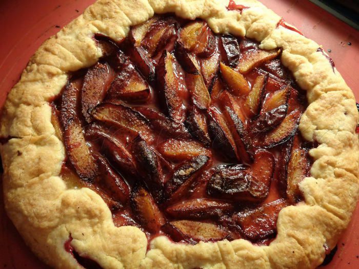 Дачная сливовая галета