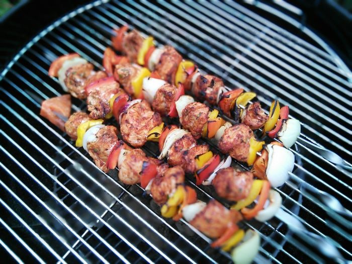 Шашлычок из индюшки с розмарином