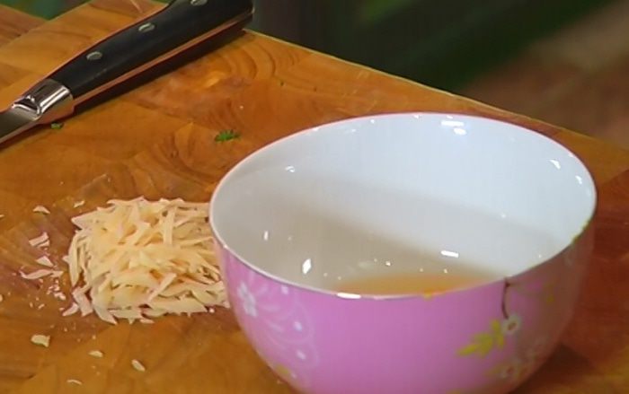 Трехцветный омлет 