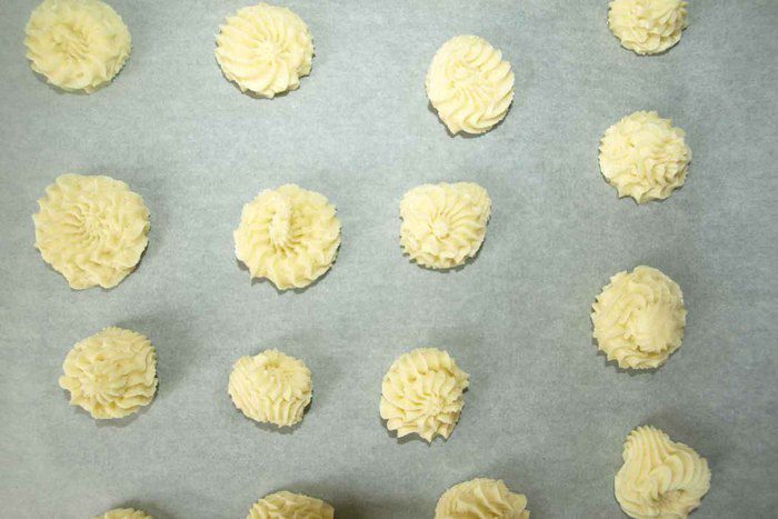 Печенье &amp;quot;Венское сабле с ганашем из молочного шоколада&amp;quot;