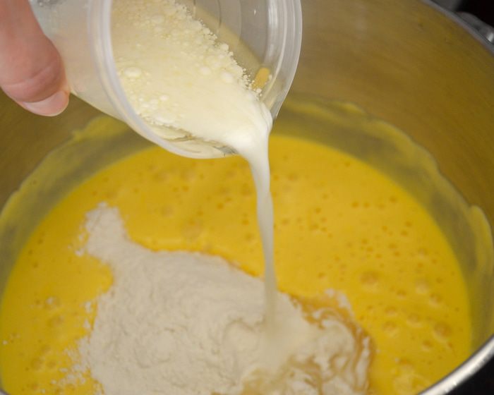 Торт &amp;quot;НУА&amp;quot; с рикоттой и нектаринами