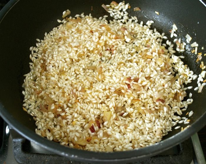 Ризотто с бананом