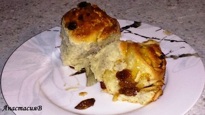 Дрожжевой пирог &amp;quot;Розетки&amp;quot; с абрикосовым вареньем