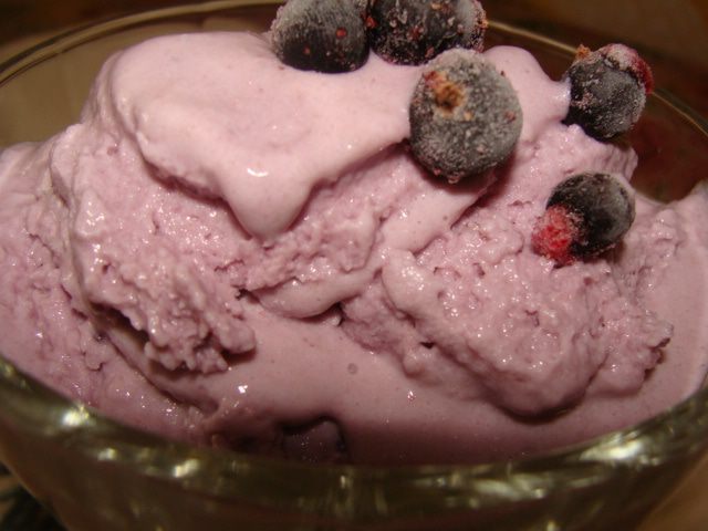 Сливочное мороженое &amp;quot;Сиреневое облако&amp;quot;