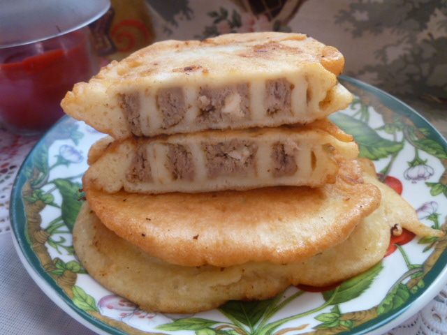 Мясные улитки в кляре