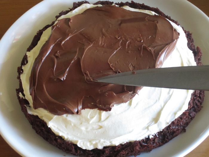 Чизкейк на вафельной основе с маскарпоне