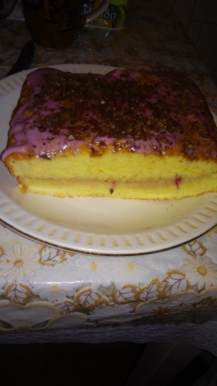 Бисквит &amp;quot;Нежный закат&amp;quot;