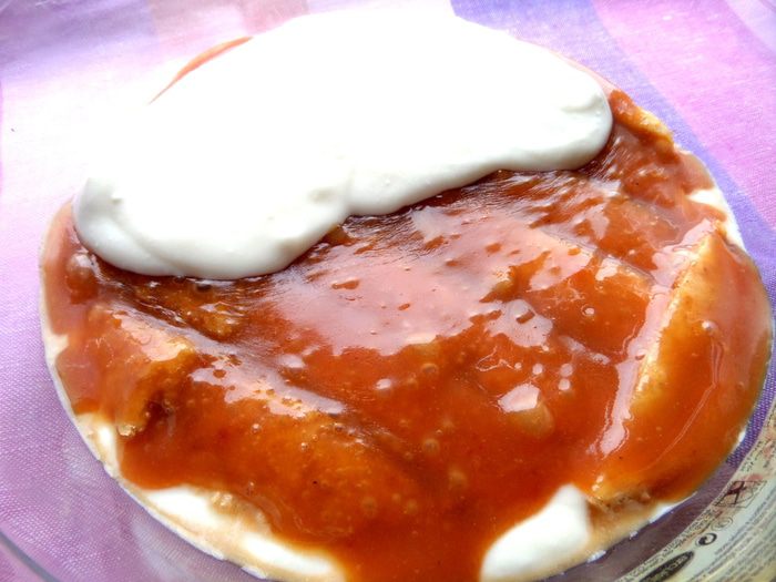 Тирамису на твороге с карамельной прослойкой