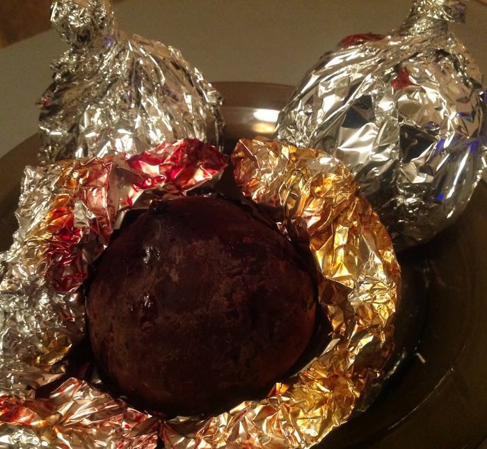 Салат с печеной свеклой и черносливом