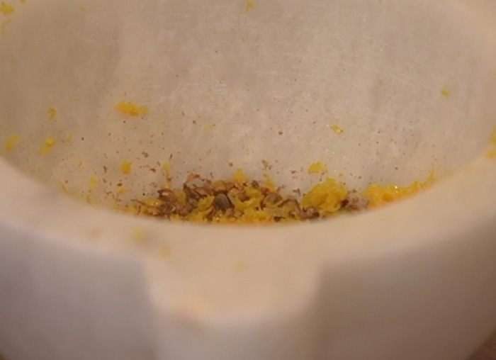 Лимонное печенье с кориандром 