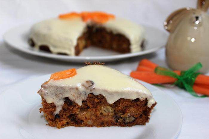 Королевский морковный пирог