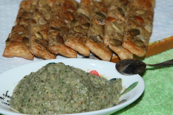 Дрессинг из баклажан