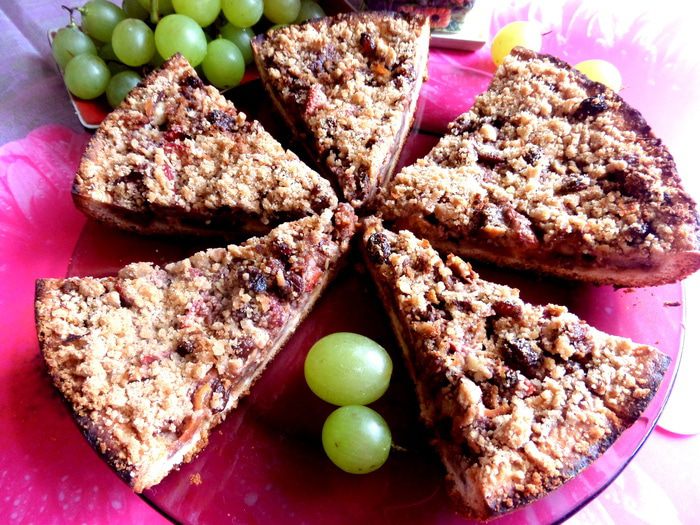 Пирог &amp;quot;Фрукты под крошкой&amp;quot;