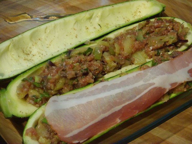 Фаршированный цукини