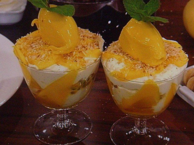 Экзотический манговый Тирамису