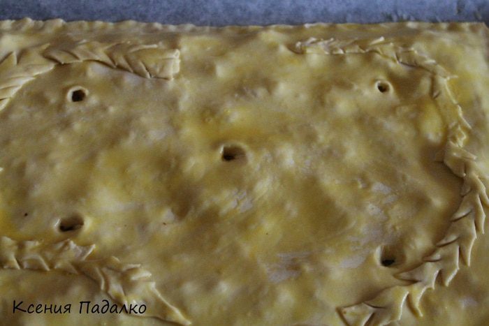 Пирог с брынзой