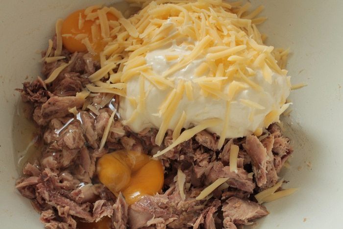 Пирог с тунцом