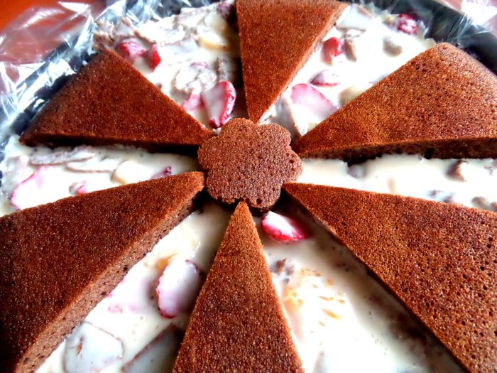 Летний торт &amp;quot;Фрукты в желе&amp;quot;