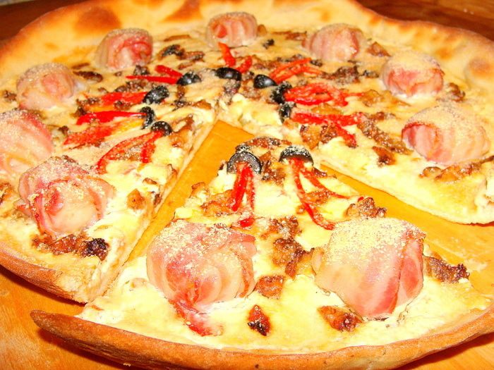 Пицца &amp;quot;Гребешки Ля Гурме&amp;quot;