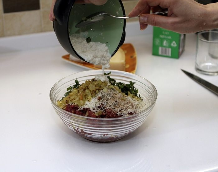 Паста Феттуччине с нежными итальянскими тефтельками