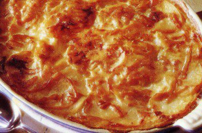 Сырно-картофельная запеканка