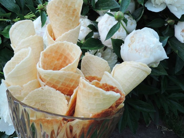 Вафли для мороженого