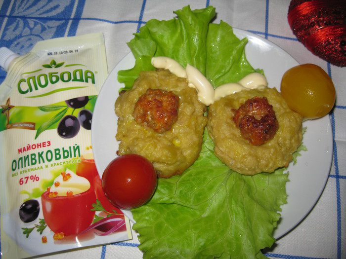 Картофельные &amp;quot;гнездышки&amp;quot;