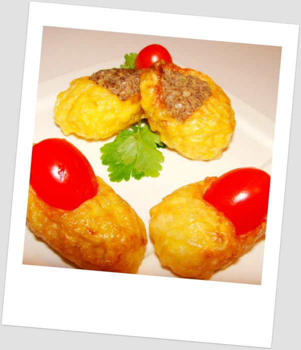 Лапоточки из картофеля с &amp;quot;Махезой&amp;quot;