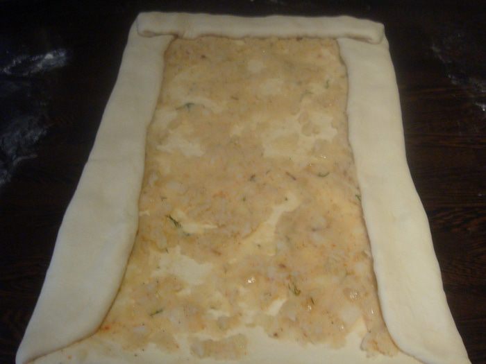 Хлеб с картофельным пюре