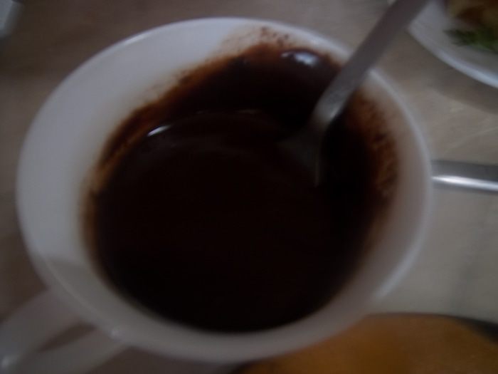 Шоколадный пирог с грушами