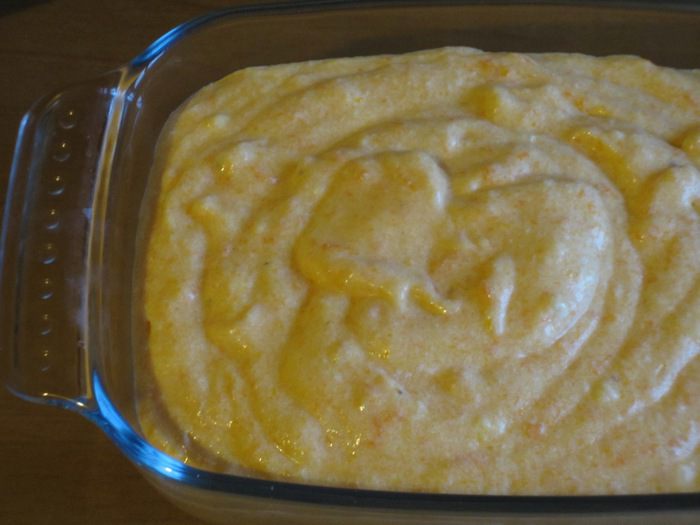 Суфле из тыквы с пармезаном