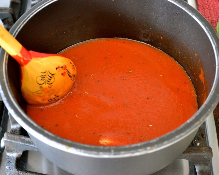 Пармиджана из баклажанов по-сицилийски