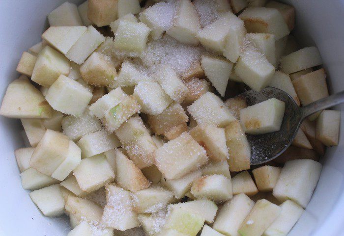 Необычная шарлотка