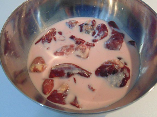 Лодочки с куриной печенью