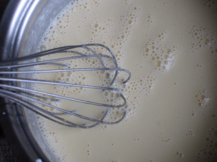 Гратен из пасты с фетой и ветчиной