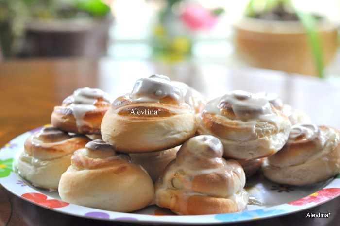  Булочки со сливочным сыром  