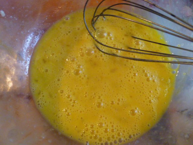 Блинный пирог с мясом 