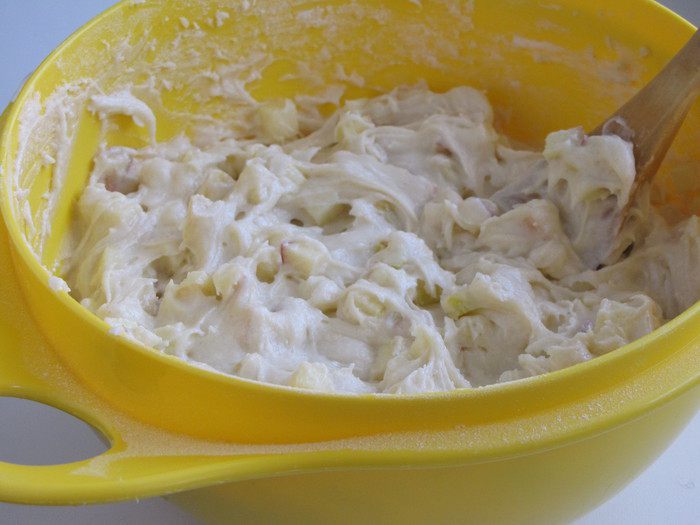 Мягкое яблочное печенье